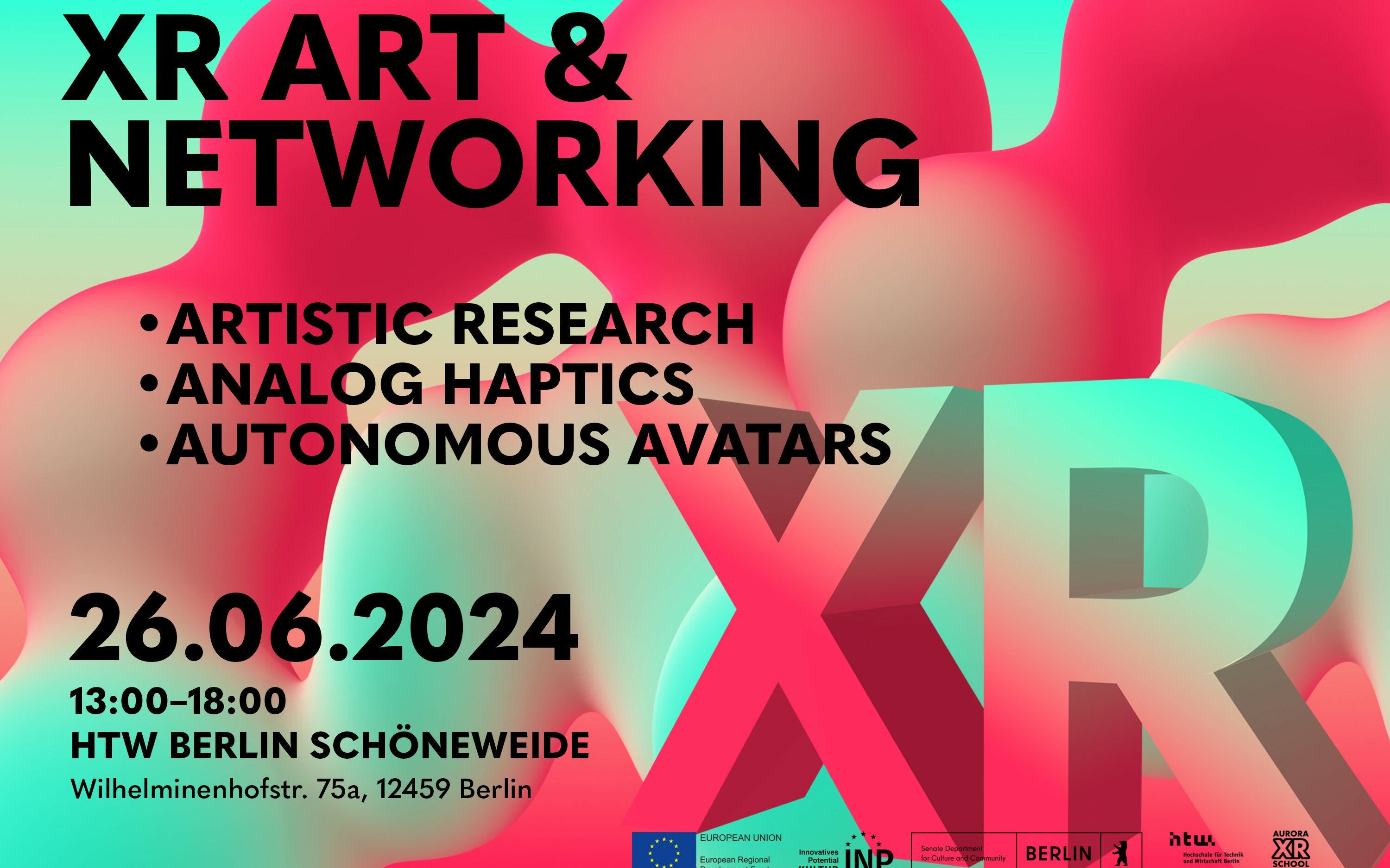 XR Art & Networking Event 2024 an der HTW Berlin 